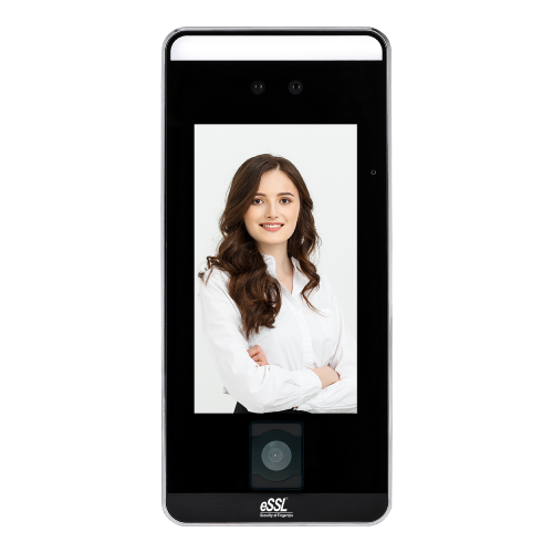 AI face series biometric attendance device manufacturer India showing all four variants, Mars, Pluto, Neptune, and Orcus, with face recognition display