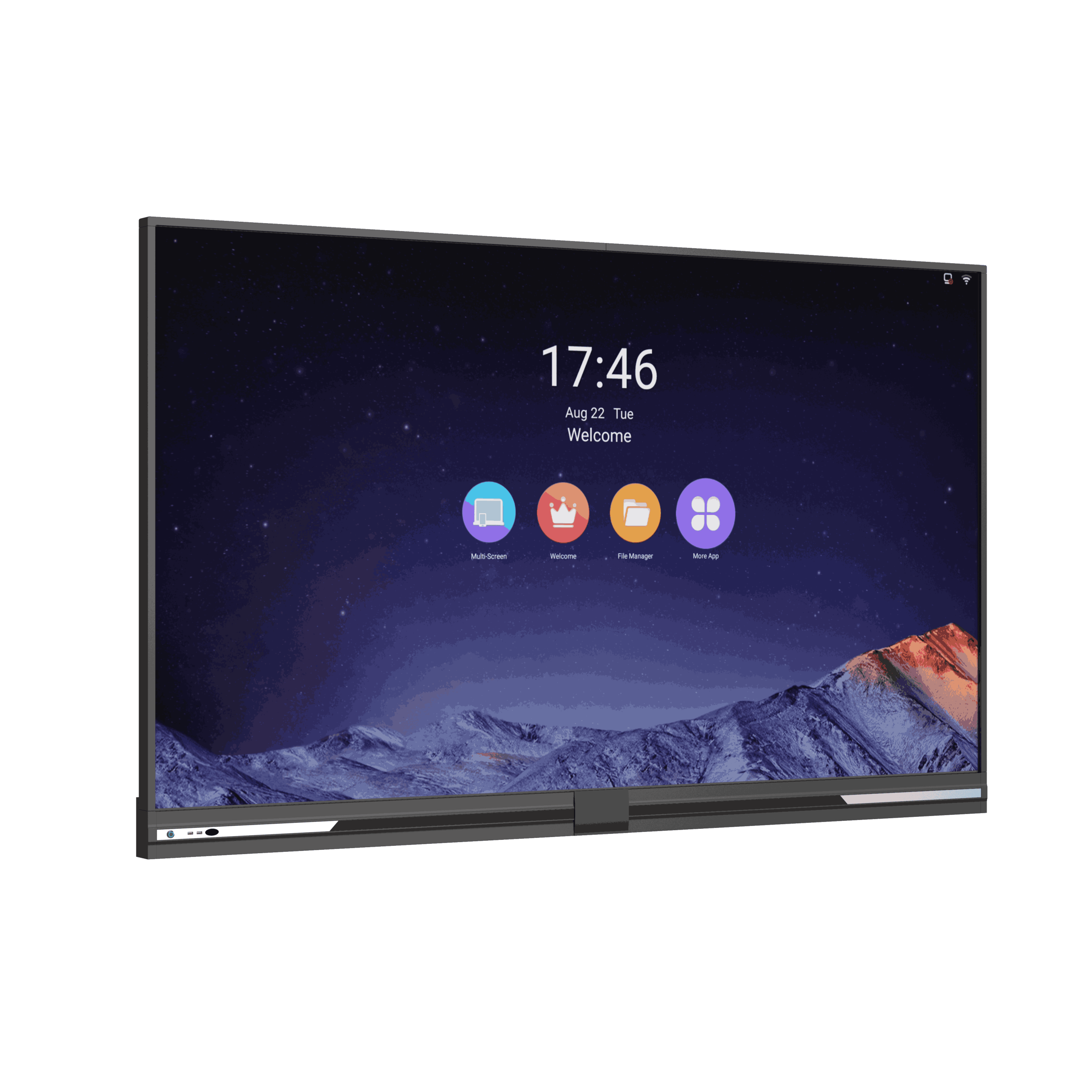 Panasonic interactive panel smart board for classroom and office use