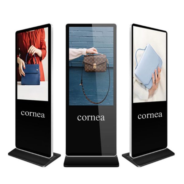 non touch kiosk digital standee for advertising and information display
