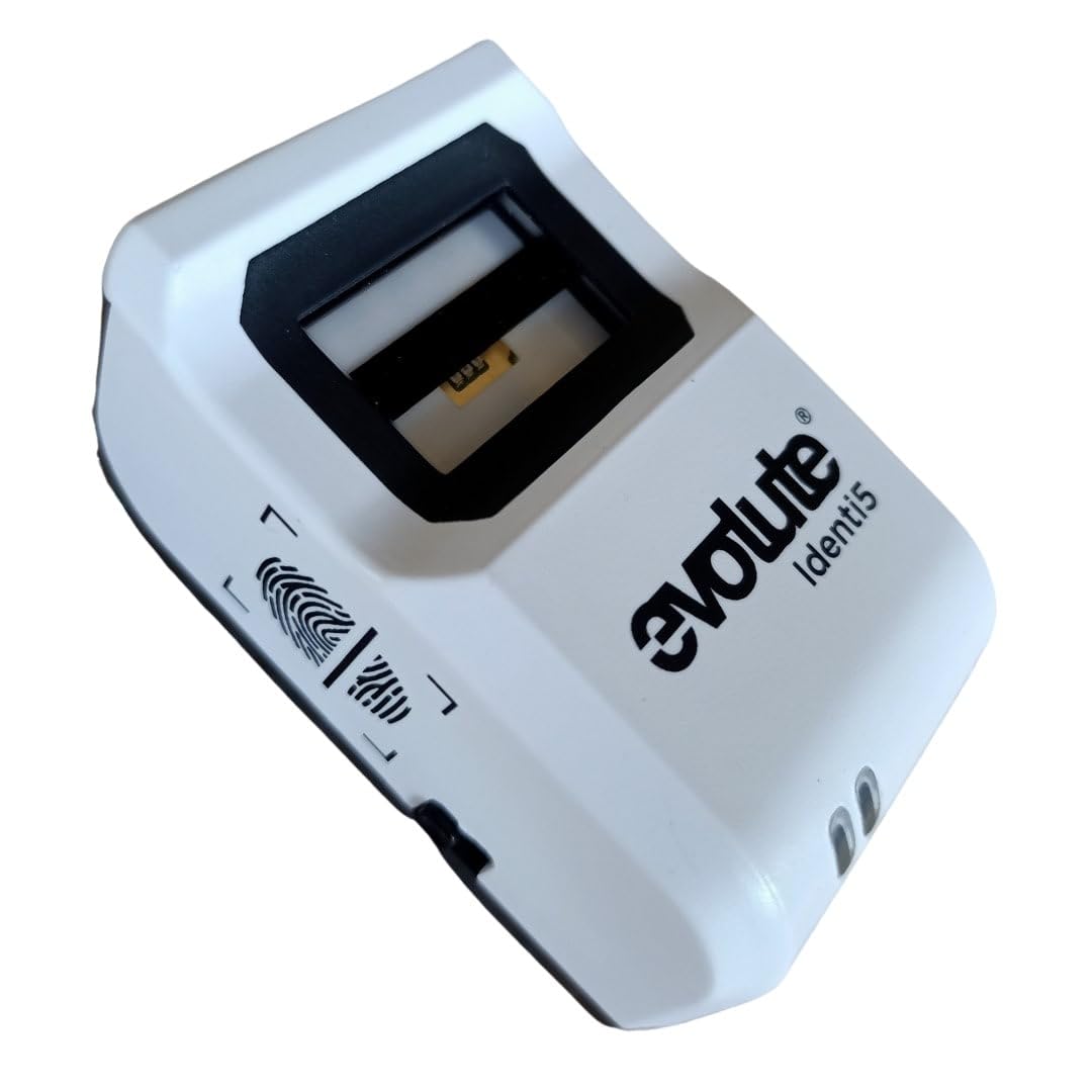 Evolute IdenTis biometric fingerprint scanner for Aadhaar authentication India