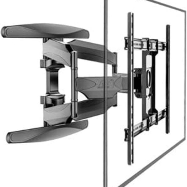 Heavy-duty wall mount bracket for LED TV and interactive panel