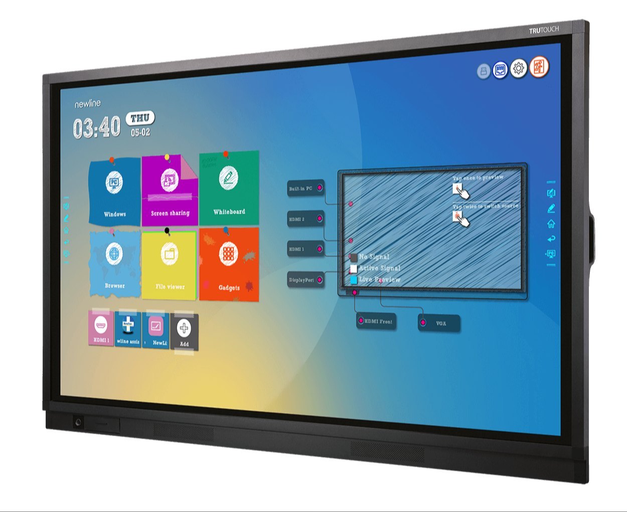 LG interactive panel smart digital board for classrooms in India