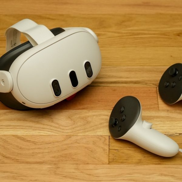 Meta Quest 3S VR headset for immersive gaming and virtual reality